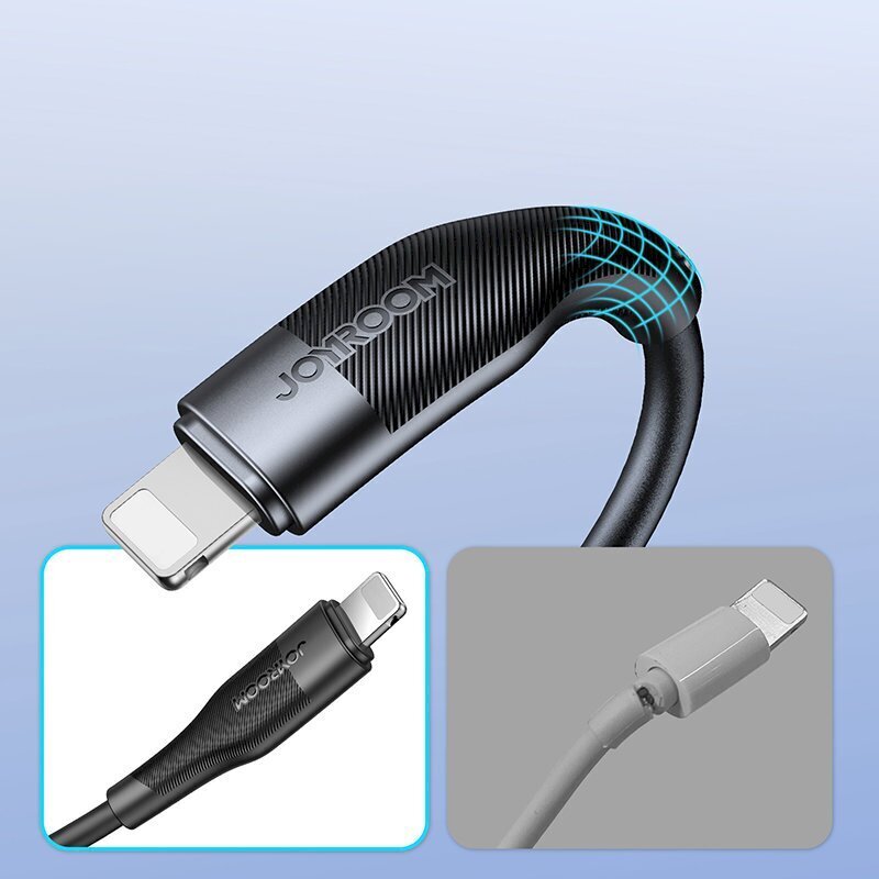 Kabelis Joyroom USB cable - Lightning charging / data transmission 3A, 1m (S-1030M12) цена и информация | Laidai telefonams | pigu.lt
