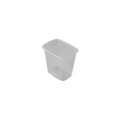 Коробка для салата без крышки PP 500мл, прозрачная, 100шт. (0,75кг)  цена и информация | Посуда для хранения еды | pigu.lt