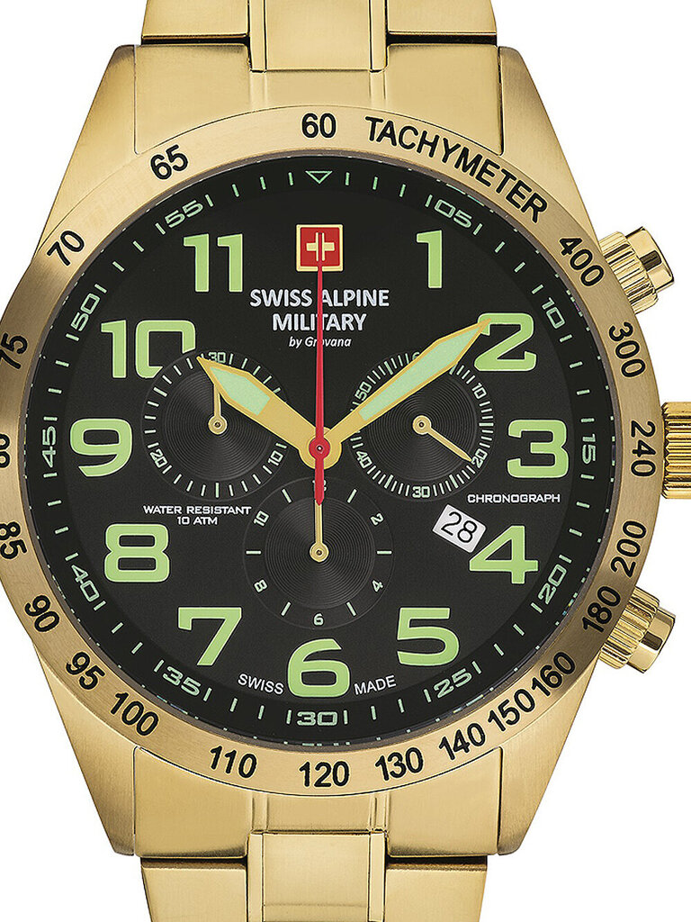 Laikrodis vyrams Swiss Alpine Military цена и информация | Vyriški laikrodžiai | pigu.lt