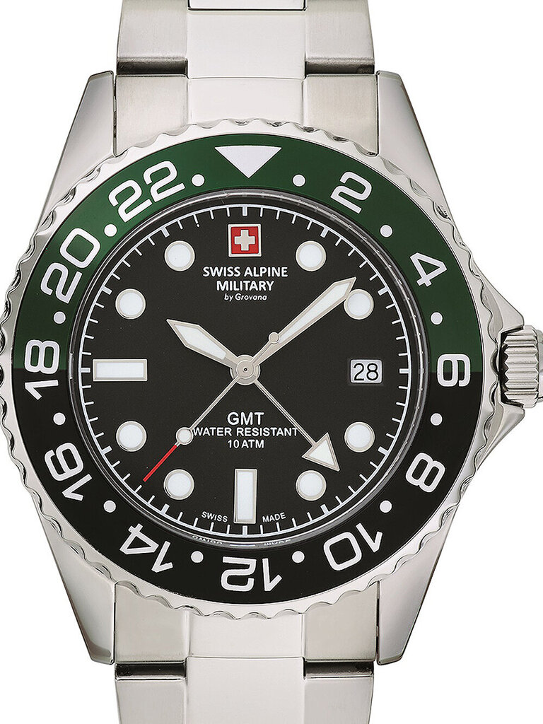 Laikrodis vyrams Swiss Alpine Military цена и информация | Vyriški laikrodžiai | pigu.lt