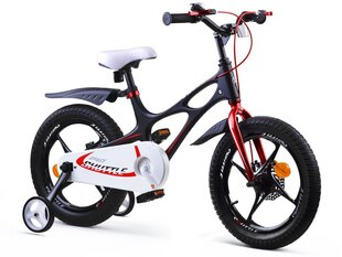 Детский велосипед Royal Baby Space Shuttle 18, черный цена и информация | Балансировочные велосипеды | pigu.lt