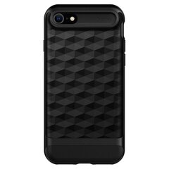 Spigen Caseology Parallax iPhone 7/8/SE 2020/2022 Black ACS01154 kaina ir informacija | Telefono dėklai | pigu.lt