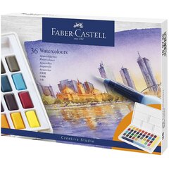 Akvareliniai dažai Faber-Castell Creative Studio, 48 spalvų kaina ir informacija | Piešimo, tapybos, lipdymo reikmenys | pigu.lt