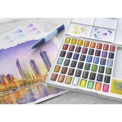 Akvareliniai dažai Faber-Castell Creative Studio, 48 spalvų цена и информация | Принадлежности для рисования, лепки | pigu.lt