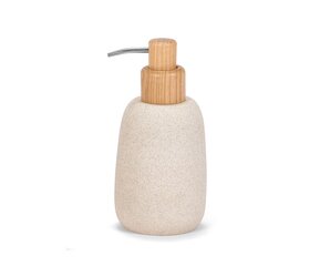 Дозатор для жидкого мыла Sandstone and wood цена и информация | Набор акскссуаров для ванной | pigu.lt