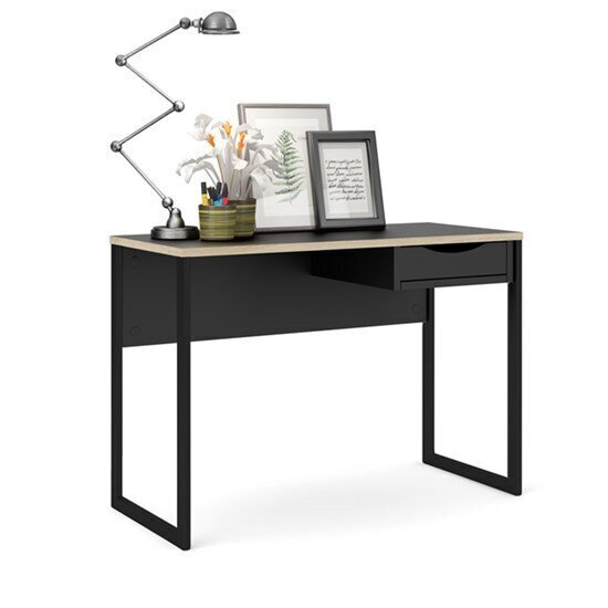 Rašomasis stalas Tvilum Function Plus 110, juodas kaina ir informacija | Kompiuteriniai, rašomieji stalai | pigu.lt