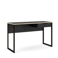 Письменный стол Tvilum Function Plus 130, черный цена и информация | Компьютерные, письменные столы | pigu.lt