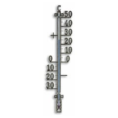 Analoginis metalinis lauko termometras TFA 12.5002.50 kaina ir informacija | Meteorologinės stotelės, termometrai | pigu.lt