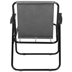 Складное туристическое кресло с подлокотниками Royokamp, серый цвет цена и информация | Туристическая мебель | pigu.lt