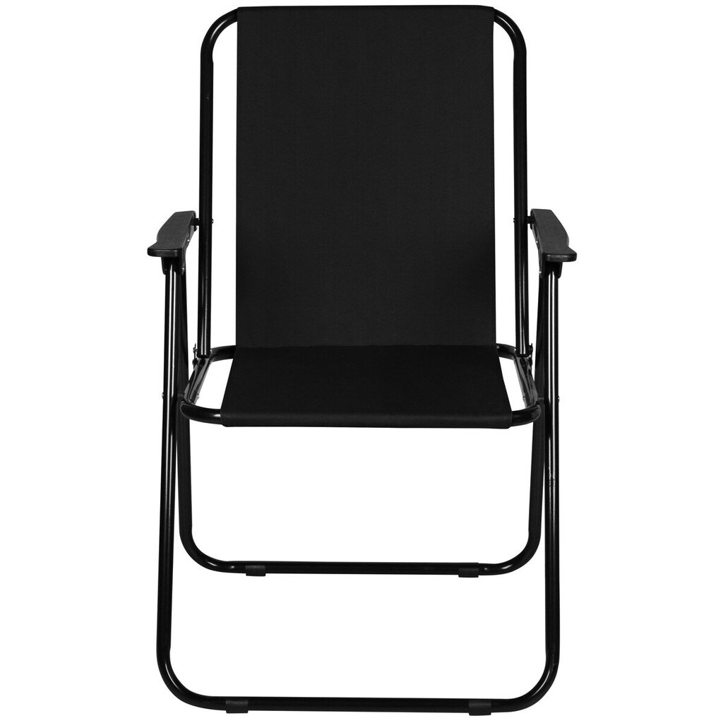 Turistinė kėdė Royokamp, juoda kaina ir informacija | Turistiniai baldai | pigu.lt