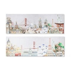 Картина DKD Home Decor (90 x 4 x 30 cm) (3 шт.) цена и информация | Репродукции, картины | pigu.lt