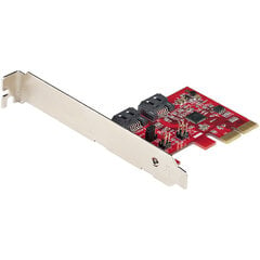 RAID valdiklio kortelė Startech 2P6GR-PCIE-SATA-CARD kaina ir informacija | Pagrindinės plokštės | pigu.lt
