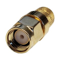 SMA-male обжимной разъем для кабеля RG6 цена и информация | Усилители сигнала (Range Extender) | pigu.lt