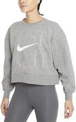 Džemperis moterims Nike W Nk Df Gx Get Fit Fc Cw DD6130 091, pilkas kaina ir informacija | Džemperiai moterims | pigu.lt