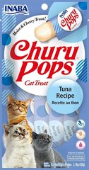 Лакомство Churu Pops для кошек с тунцом 60г цена и информация | Консервы для кошек | pigu.lt