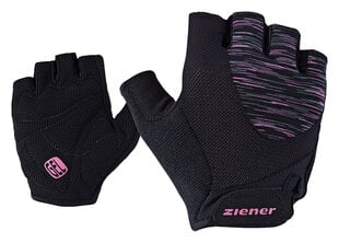 Короткие велосипедные перчатки для женщин Ziener 988107-989-8.5 цена и информация | Велосипедные перчатки | pigu.lt