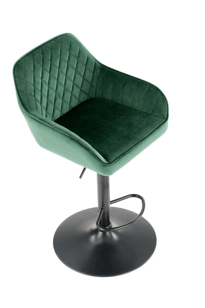 Baro kėdė Halmar H103, žalia kaina ir informacija | Virtuvės ir valgomojo kėdės | pigu.lt