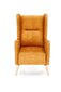 Fotelis Halmar Chester 2, geltonas kaina ir informacija | Svetainės foteliai | pigu.lt