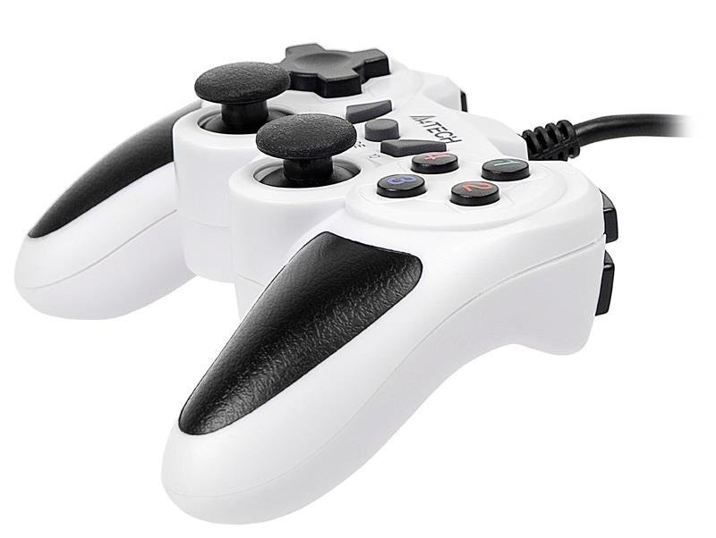 A4 Tech - Gamepad X7-T4 Snow цена и информация | Žaidimų pultai  | pigu.lt