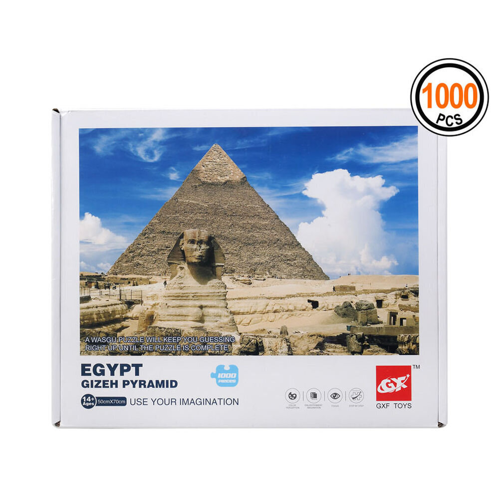Dėlionė Egypt Gizeh Pyramid 1000 detalių kaina ir informacija | Dėlionės (puzzle) | pigu.lt