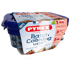 Пищевые контейнеры Pyrex Cook & Go цена и информация | Посуда для хранения еды | pigu.lt