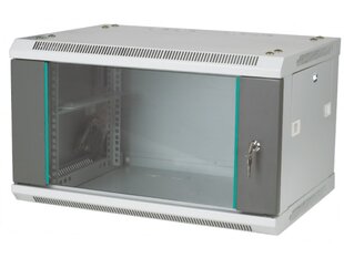 Alantec SW-6U-600-450-N-DSJ-OP-RP-B-S стеллаж Настенный стеллаж Нержавеющая сталь цена и информация | Аксессуары для компонентов | pigu.lt