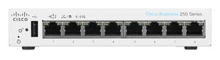 Cisco CBS250 Managed L3 Gigabit Ethernet (10/100/1000) Grey цена и информация | Коммутаторы (Switch) | pigu.lt