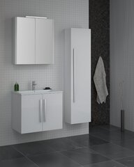 Подвесной шкафчик для ванной Serena SRV60B, белый цена и информация | Шкафчики для ванной | pigu.lt