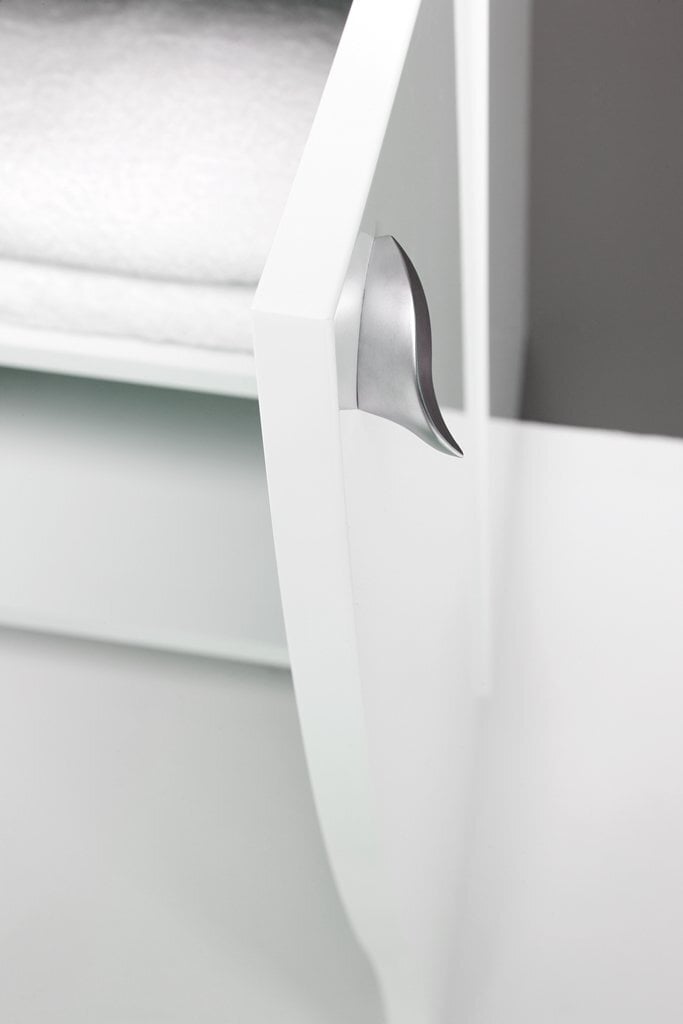 Pakabinama vonios spintelė Elza EV60, balta kaina ir informacija | Vonios spintelės | pigu.lt