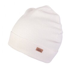 TuTu хлопчатобумажная шапка для весны и осени, бежевая цена и информация | Шапки, перчатки, шарфы для девочек | pigu.lt