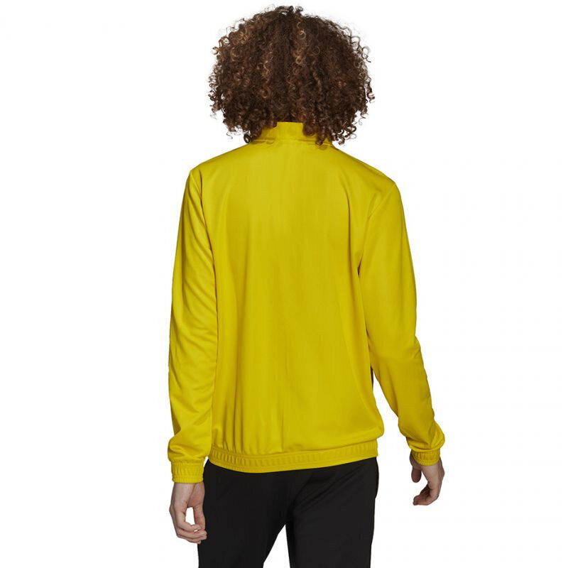 Džemperis vyrams Adidas Entrada 22 Track Jacket M HI2134, geltonas цена и информация | Džemperiai vyrams | pigu.lt