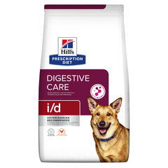 Hills Prescription Diet i/d Digestive Care suaugusiems šunims su vištiena, 12 kg kaina ir informacija | Sausas maistas šunims | pigu.lt