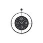 Sieninis laikrodis, 64 x 9 x 73 cm kaina ir informacija | Laikrodžiai | pigu.lt