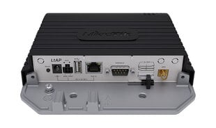 Маршрутизатор Mikrotik LtAP 300 Mbit/s Black Power over Ethernet (PoE) цена и информация | Маршрутизаторы (роутеры) | pigu.lt