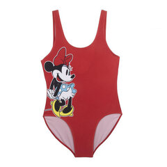 Glaudės moterims Minnie Mouse S0730112, raudonas kaina ir informacija | Maudymosi kostiumėliai | pigu.lt