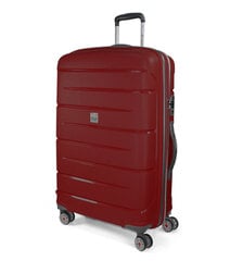 Большой чемодан 4R MoDo Starlight, красный цена и информация | Чемоданы, дорожные сумки  | pigu.lt