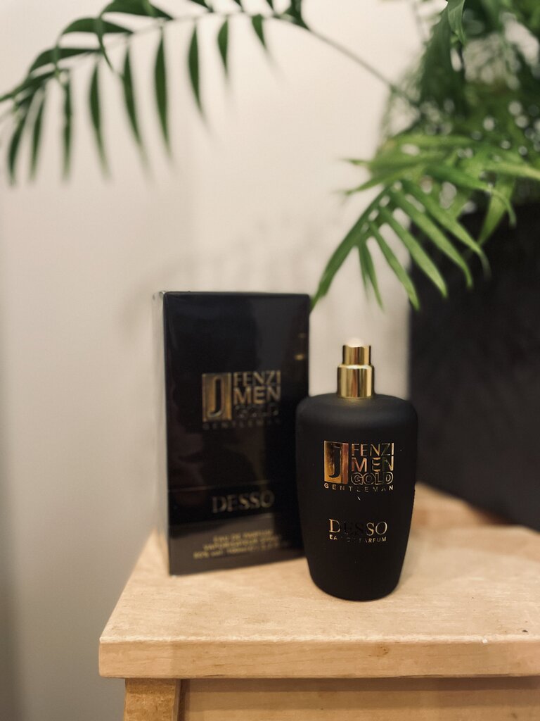 Kvapusis vanduo JFenzi Desso Gold Gentleman EDP vyrams, 100 ml kaina ir informacija | Kvepalai vyrams | pigu.lt