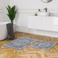 Vonios kilimėlių rinkinys, 2 vnt. kaina ir informacija | Vonios kambario aksesuarai | pigu.lt