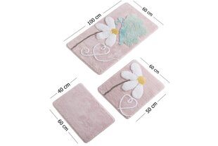 Набор ковриков для ванной Ponte, 3 шт. цена и информация | Аксессуары для ванной комнаты | pigu.lt