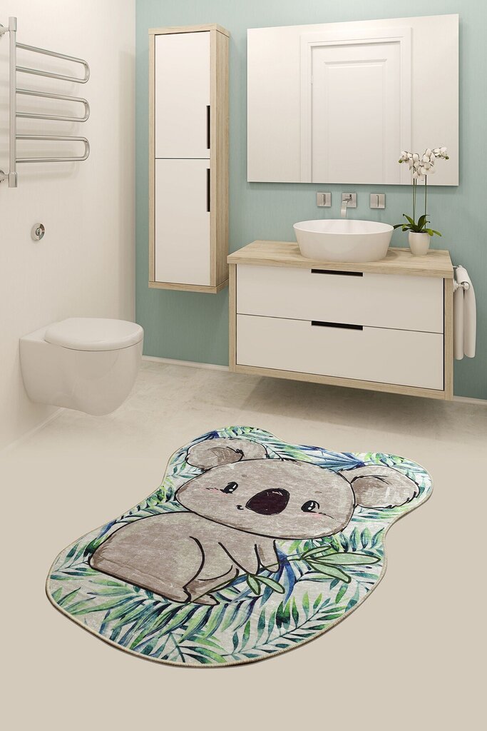 Asir vonios kilimėlis Koala, 80x100 cm цена и информация | Vonios kambario aksesuarai | pigu.lt