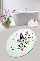 Asir vonios kilimėlis Bird Nest, 80x100 cm kaina ir informacija | Vonios kambario aksesuarai | pigu.lt