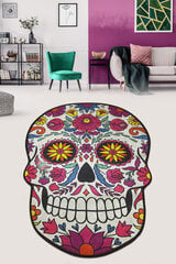 Asir vonios kilimėlis Skull, 80x120 cm kaina ir informacija | Vonios kambario aksesuarai | pigu.lt