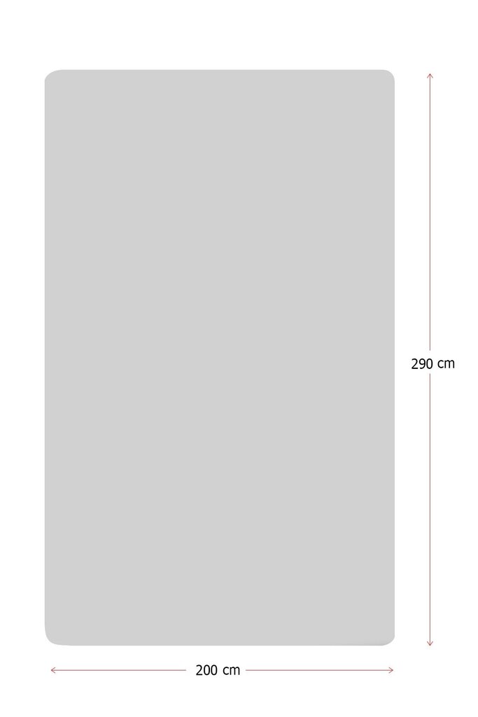 Vaikiškas kilimas Map, 200x290 cm kaina ir informacija | Kilimai | pigu.lt