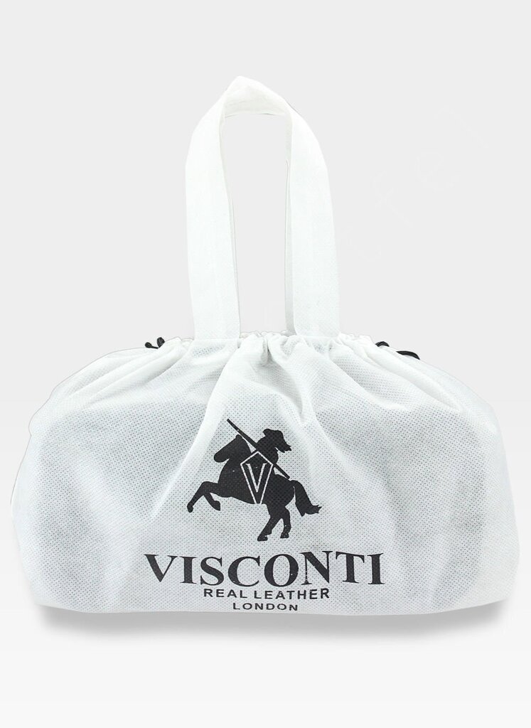 Vyriškas kosmetikos krepšys Visconti MZ100, juodas kaina ir informacija | Vyriškos rankinės | pigu.lt