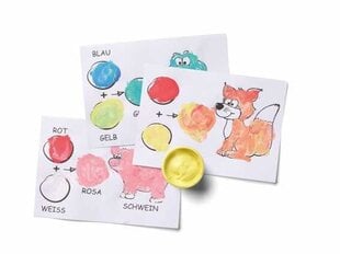 Краски для рисования руками, Цветная игровая коробка, Kreul Mucki 29100 цена и информация | Принадлежности для рисования, лепки | pigu.lt