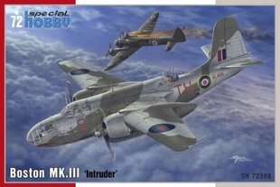 Конструктор Boston MK.III Intruder 1:72 SPECIAL HOBBY SH72398 цена и информация | Игрушки для мальчиков | pigu.lt