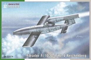 Конструктор Fi 103A-1/Re 4 Reichenberg 1:72 SPECIAL HOBBY SH32074 цена и информация | Игрушки для мальчиков | pigu.lt