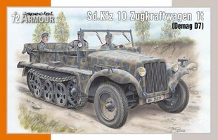 Konstuktorius Sd.Kfz 10 Zugkraftwagen 1t Demag D7 1:72 SPECIAL HOBBY kaina ir informacija | Žaislai berniukams | pigu.lt