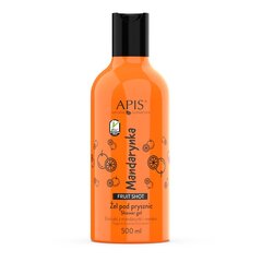 Dušo želė Apis Fruit Shot Shower Gel Mandarin, 500ml kaina ir informacija | Dušo želė, aliejai | pigu.lt