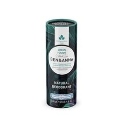 Дезодорант-карандаш Ben & Anna Natural Dezodorant Green Fusion, 40 г цена и информация | Дезодоранты | pigu.lt